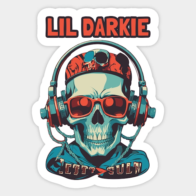 lil darkie Sticker by Retro Project